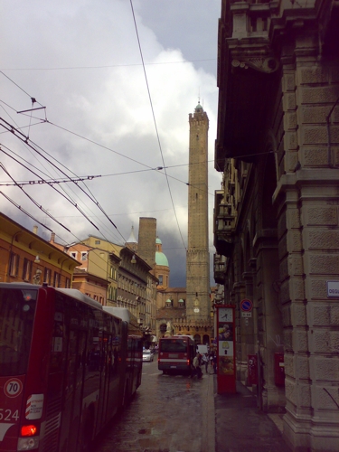 Bologna dopo la pioggia